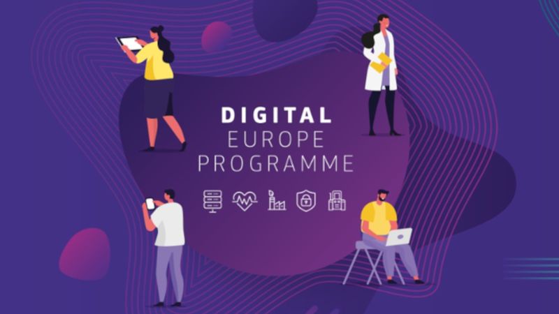 Logo des Digital Europe Programmes