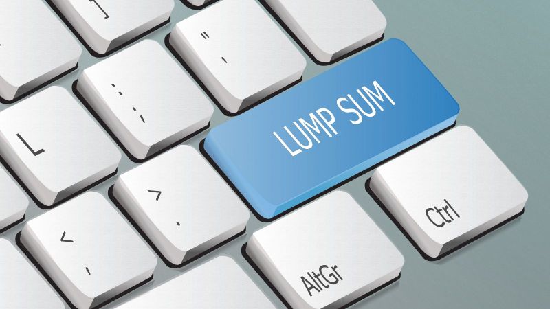 Tastatur mit Aufschrift Lumsum